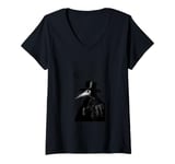 Womens The Plague Doctor Bill of Mortality V-Neck T-Shirt