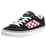 Vans Men's Brasco black/red checkerboard VDDVW47 8 UK