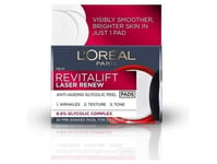 L’Oreal Paris L'oreal Paris, Revitalift Laser Renew, Anti-Ageing, Cleansing Pads, 30 Pcs For Women