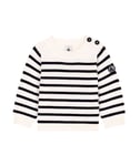 Petit Bateau - Pull Marinière bébé - 06 mois