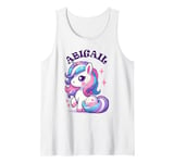 Abigail Cute Unicorn Design for Girls Name Abigail Tank Top