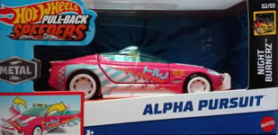 Mattel Hot Wheels: Pull-Back Speeders - Alpha Pursuit (1:43) (HWH48)