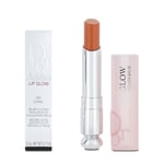 Dior Addict Lip Glow 004 Coral Tinted Reviving Orange Lip Balm Hydration Care
