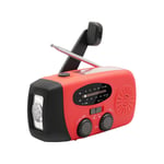 Portable Radio manivelle radios radios de la Lampe de Poche Light Light Light Outdoor Multifonction Outil