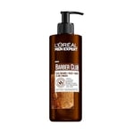 L'Oréal Paris Men Expert Barber Club Body & Hair & Beard XL Wash, Cleanse, Soften and Moisturise, Enriched with Cedarwood Oil, 400ml