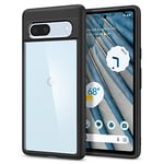 Spigen Ultra Hybrid Coque Compatible avec Pixel 7a - Noir Mat