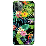 Apple Iphone 11 Pro Max Glansigt Mobilskal Tropical Vibe