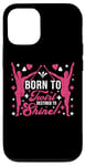 Coque pour iPhone 12/12 Pro Born to Twirl, Destined to Shine ! Baton Twirling Art