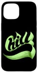 Coque pour iPhone 15 Graphique vert froid