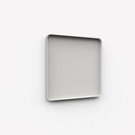 Frame Wall, glasskrivtavla, 100x100 cm, Shy, grå ram