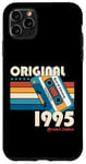 Coque pour iPhone 11 Pro Max Cadeau du 30e anniversaire Homme Février 1995 Cassette