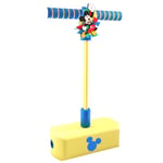 Rocco Giocattoli- Mickey Mouse Pouf saltellant pour Gymnastique Enfants, développe des activités motrices, Jeux en Plein air et en intérieur, 20574940, Multicolore