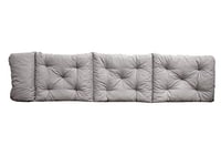 Ambient home Coussin pour Chaise longue EVJE Gris Clair 195 x 49 x 8 cm 90411