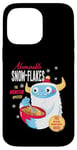 Coque pour iPhone 14 Pro Max Cute Abominable Yeti. Bigfoot hide and seek on Snow, Flake