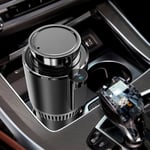 Electric Heated Travel Mug Portable Car Heating Cup Digital Display