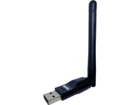 Imperial Telestar Usb W-Lan-Dongel - Nettverksadapter - Usb 2.0 - 802.11B/G/N - Svart (5401415)