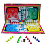 Family Games Ludo Board Games Friends Fun Game Travel Game Ludo Star Classic 1X