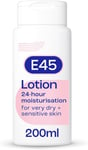 E45 Dermatological Moisturising Lotion 200 ml – Body Lotion – Daily Moistur