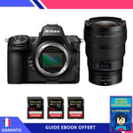 Nikon Z8 + Z 14-24mm f/2.8 S + 3 SanDisk 32GB Extreme PRO UHS-II SDXC 300 MB/s + Ebook 'Devenez Un Super Photographe' - Hybride Nikon