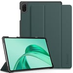 EasyAcc Coque Compatible avec Honor Pad X8A 11 Pouces 2024, Ultra Mince Smart Cover en Cuir Fonction Compatible avec Honor Pad X8a 2024 ‎Nadal-W09B Tablette, Vert Nuit foncé