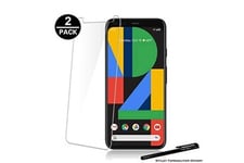 Toproduits Protection écran smartphone [2pack] verre trempé pour google pixel 4 xl film de protection 2.5d avec stylet toproduits