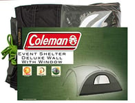 Coleman Event Shelter Deluxe Wall with Window - X-Large, Green