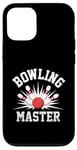 Coque pour iPhone 12/12 Pro Bowling Master Bowler