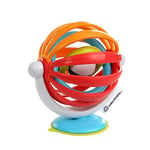 Baby Einstein, Sticky Spinner Booster & High Chair Activity Toy, Rattle, Sensory Play, Visual Stimulation, Spinning Wheel, Suction Cup Base, BPA-Free, Ages 3 Months+