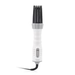 InnovaGoods® Brosse Sèche-Cheveux Électrique, Revêtement en Céramique, Ergonomique, Multifonction 3 en 1, Diffuseur Volumisant pour Cheveux, Coiffeur et Boucleur, 3 Niveaux de Température.