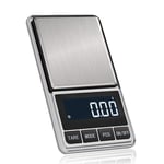 HIGHKAS Jewelry Electronic Scale Electronic Digital Precision Mini Scale Pocket Jewelry Scales Balance 0 01 Accuracy for Gold Bijoux Diamond Weighing Tools-100G_X_0.01G 1125 (Color : 500g X 0.01g)