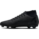 Nike Homme Superfly 10 Club FG/MG Soccer Shoe, Black/Black-Deep Jungle, 40.5 EU