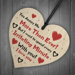 Funny Valentines Gift For Boyfriend Rude Gifts For Him Novelty Wooden Heart