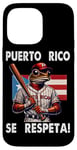 iPhone 14 Pro Max Puerto Rico Se Respeta Baseball Coqui PR Flag Boricua Pride Case