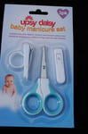 3 Piece Baby New Born Manicure Kit Set Nail Grooming Essential Bath Time