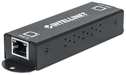 Intellinet Gigabit High-Power PoE Extender Repeater IEEE 802.3at/af Power over Ethernet (PoE/PoE) metal