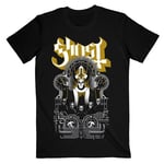 Ghost Unisex Adult Wegner T-Shirt L Svart Black L