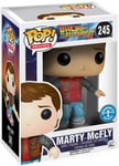 Figurine Pop - Retour Vers Le Futur - Marty Mcfly Hoverboard - Funko Pop