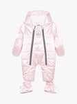 HUGO BOSS Baby Water Repellent Snowsuit, Pink Pale