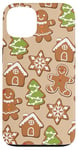 iPhone 13 Christmas Gingerbread Men - Gingerbread House Pattern Case