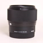 Sigma Used 56mm f/1.4 Lens DC DN Contemporary Sony E-Mount