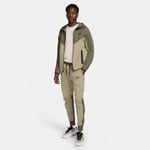 Mens Nike Tech Fleece Windrunner Full Zip Hoodie Jacket Olive Green Black Small