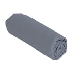 Bellecour - literie Alèse b-sensible Gris anthracite 90x190 cm Impermeable & Anti-acariens