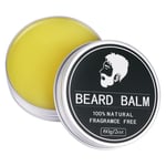 LOPHE Beard Balm for Men, Natural Beard Care Blends Organic Beard Oil Leave-In Beard Wax Conditioner Facial Hair Moisturiser for Softening Hair, Eliminating Beard Dandruff, Healthy Beard Growth(60g)