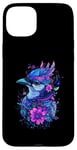 iPhone 15 Plus Aesthetic Blue Jay Bird Graphic Cute Bird Lover Women Girls Case