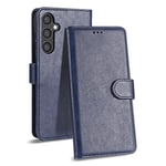 Case Collection for Samsung Galaxy S23 FE Phone Case - Premium Leather Folio Flip Cover | RFID-Technology | Kickstand | Money and Card Holder Wallet | Compatible with Samsung S23 FE Case