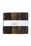 Barbour Tartan Scarf & Glove Gift Set Flerfärgad