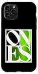 Coque pour iPhone 11 Pro Motif vert vieilli « One of Them Ones »