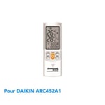 Télécommande de remplacement climatisation pour DAIKIN ARC452A1