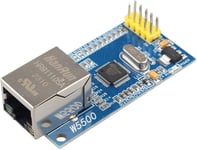 W5500 Module réseau Ethernet Bouclier Ethernet Carte de dérivation Matériel intégré TCP/IP Protocole Ethernet 51/STM32 Microcontrôleur Compatible avec Arduino