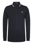 Fred Perry Ls Twin Tipped Fp Shirt Svart